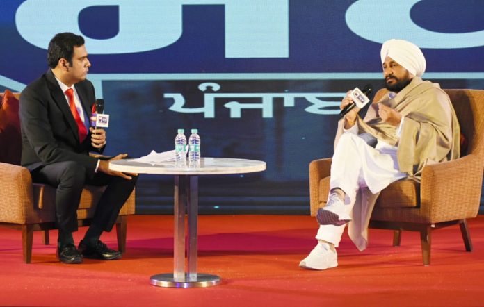 India News Punjab Conclave : Chief Minister targeted the opponents