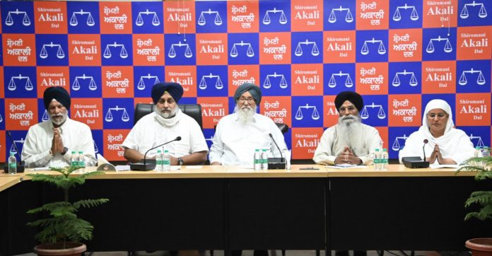 Akali Dal Core Committee Meeting