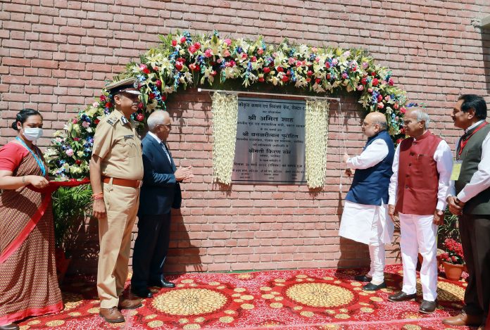 Shah arrived in Chandigarh