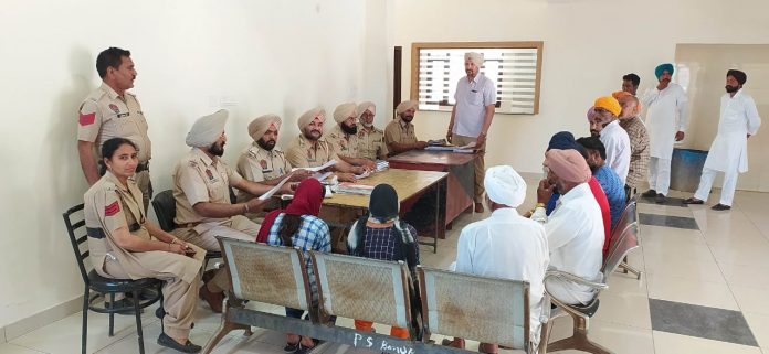 Grievance Redressal Camp In Police Stations