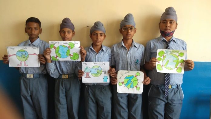 Celebrated World Earth Day At AC Global School