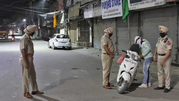 patrolling in villages and cities