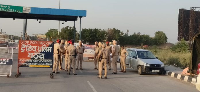 Hi-Tech Police Blockade