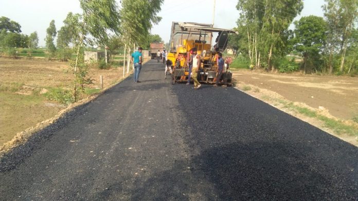 Link Road Being Built