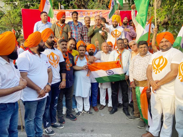 Tiranga Yatra in Ludhiana