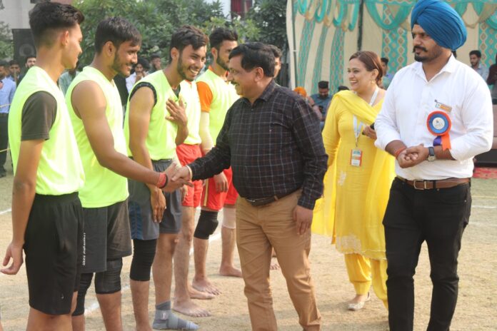 Beginning Of Kabaddi Tournament