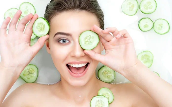 Use Cucumber On Face