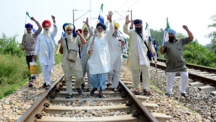 Rail Roko movement in Punjab