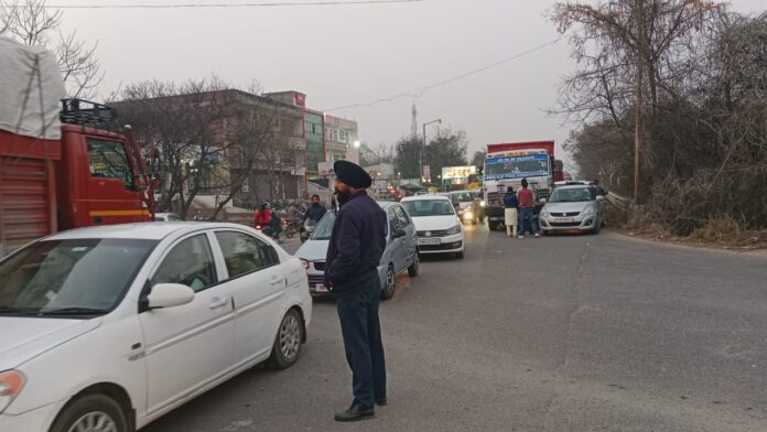 Road Entry Closed In Haryana