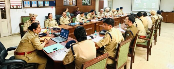 Police Meeting To Prevent Crime