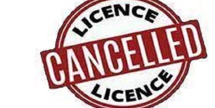License Cancellation By ADC