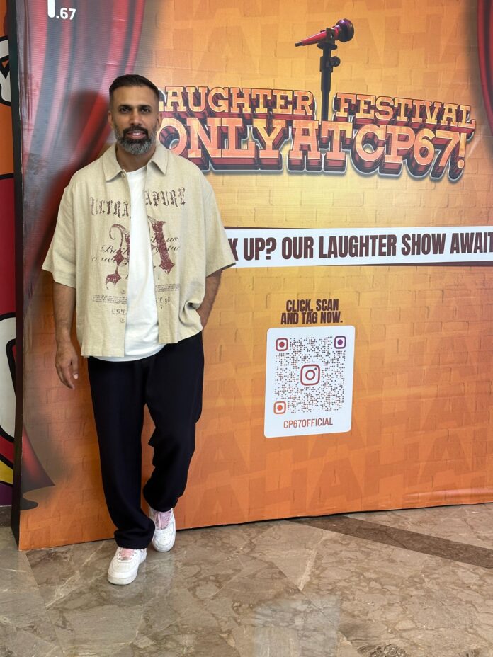 Stand-up comedian Pritish Narula